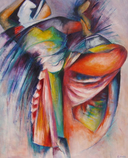 Hierdoor ontstaat een glas in lood effect, dat bijna niet van echt te onderscheiden is. exto.nl | Overzicht van kunst van kunstenaars op exto