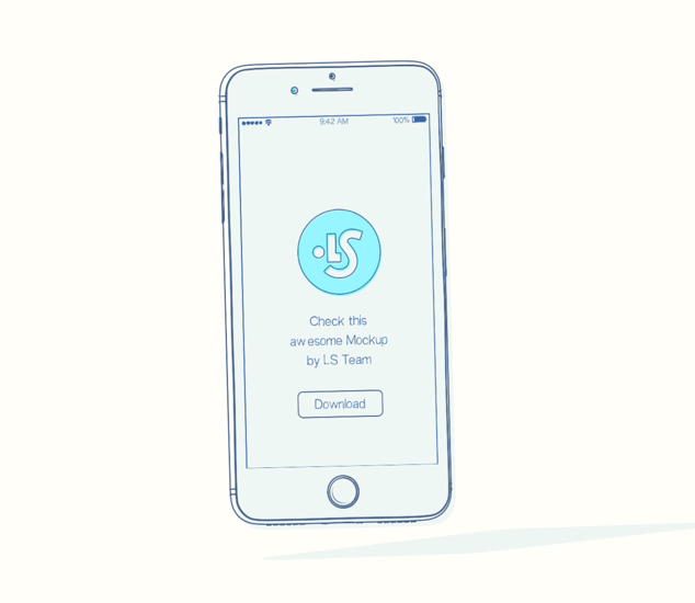 Browse 100s of iphone mockups to create flat, isometric and animated creatives. Free Sketchy Animated Iphone Mockup