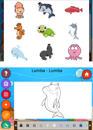 Ikan mujair adalah jenis ikan air tawar . 91 Gambar Mewarnai Hewan Air Gratis Terbaik Gambar Hewan