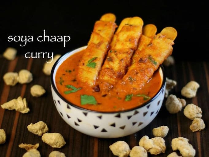 Remove the soya chaap from the stick. What!!! These 9 Veg Dishes That Taste Like Non-Veg