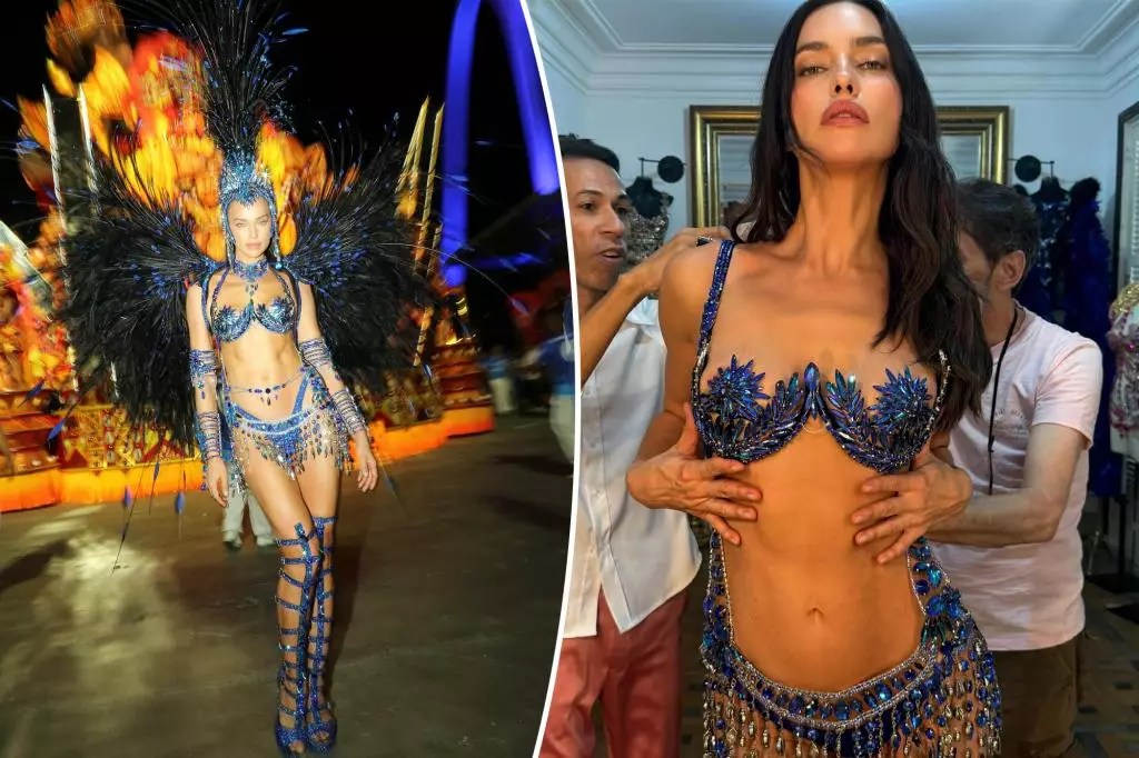 Irina Shayk: A Dazzling Force at Rio Carnival