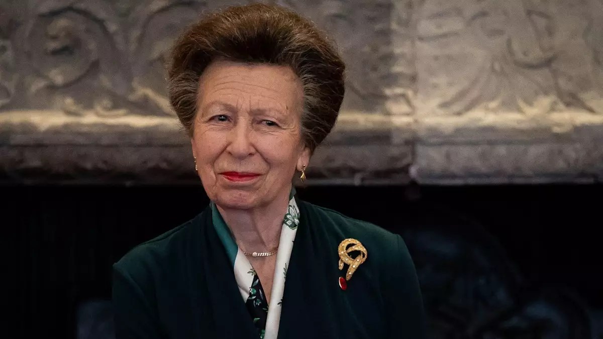 Resplendent in Metallic: Princess Anne’s Enchanting Red Carpet Style
