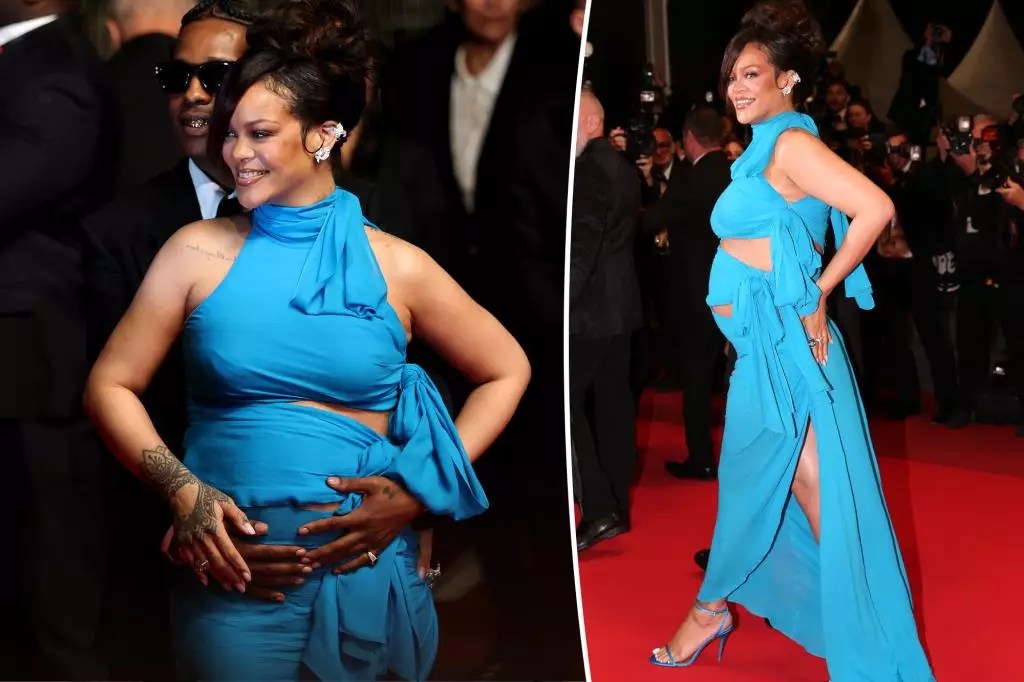 The Radiant Mother: Rihanna Shatters Maternity Style Norms at Cannes 2025