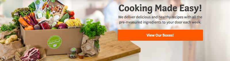 The meals are delivered to your door, ready to heat up. Hello Fresh Review: Healthy Prepared Meal Delivery