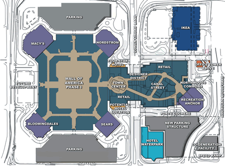 Mall Of America Phase Ii Expansion Da Man Com
