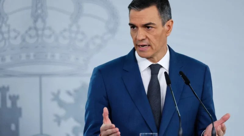 رئيس الوزراء الإسباني بيدرو سانتشيث