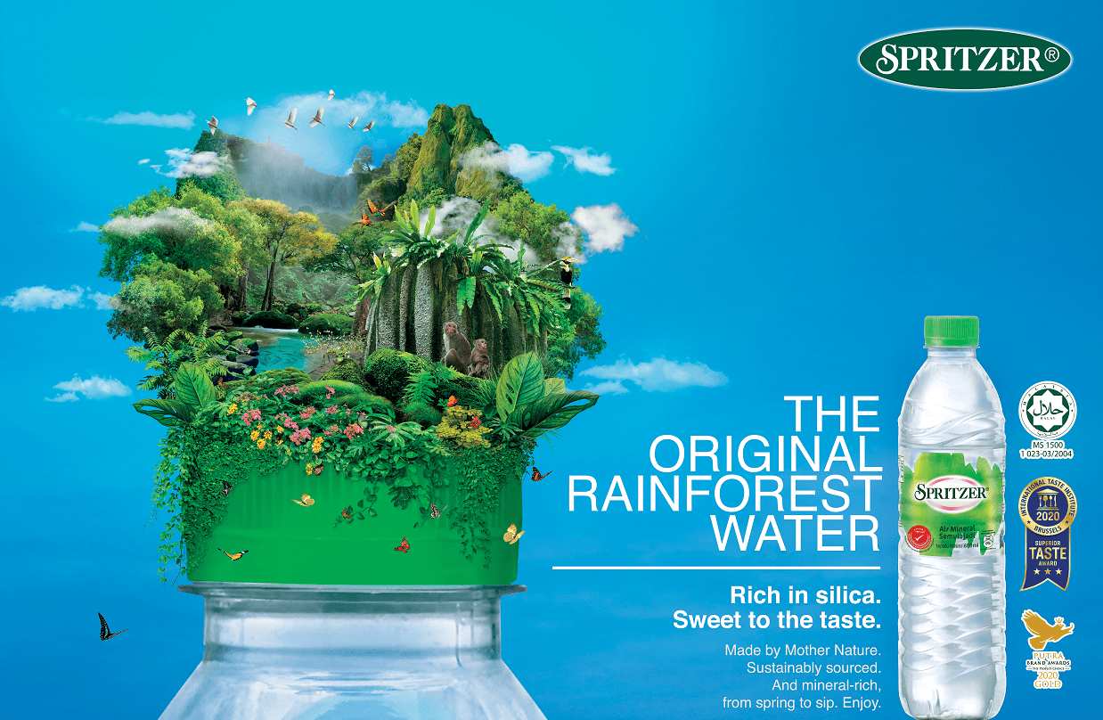 Jenama Air Mineral Terbaik Di Malaysia / Spritzer Natural Mineral Water