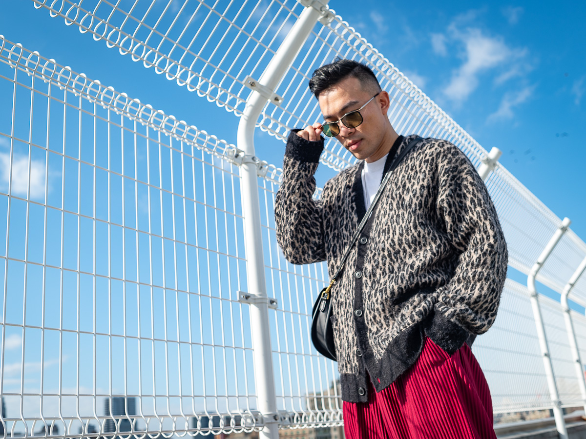 穿搭｜All Saints豹紋毛衣針織衫 想成為暖男就靠它