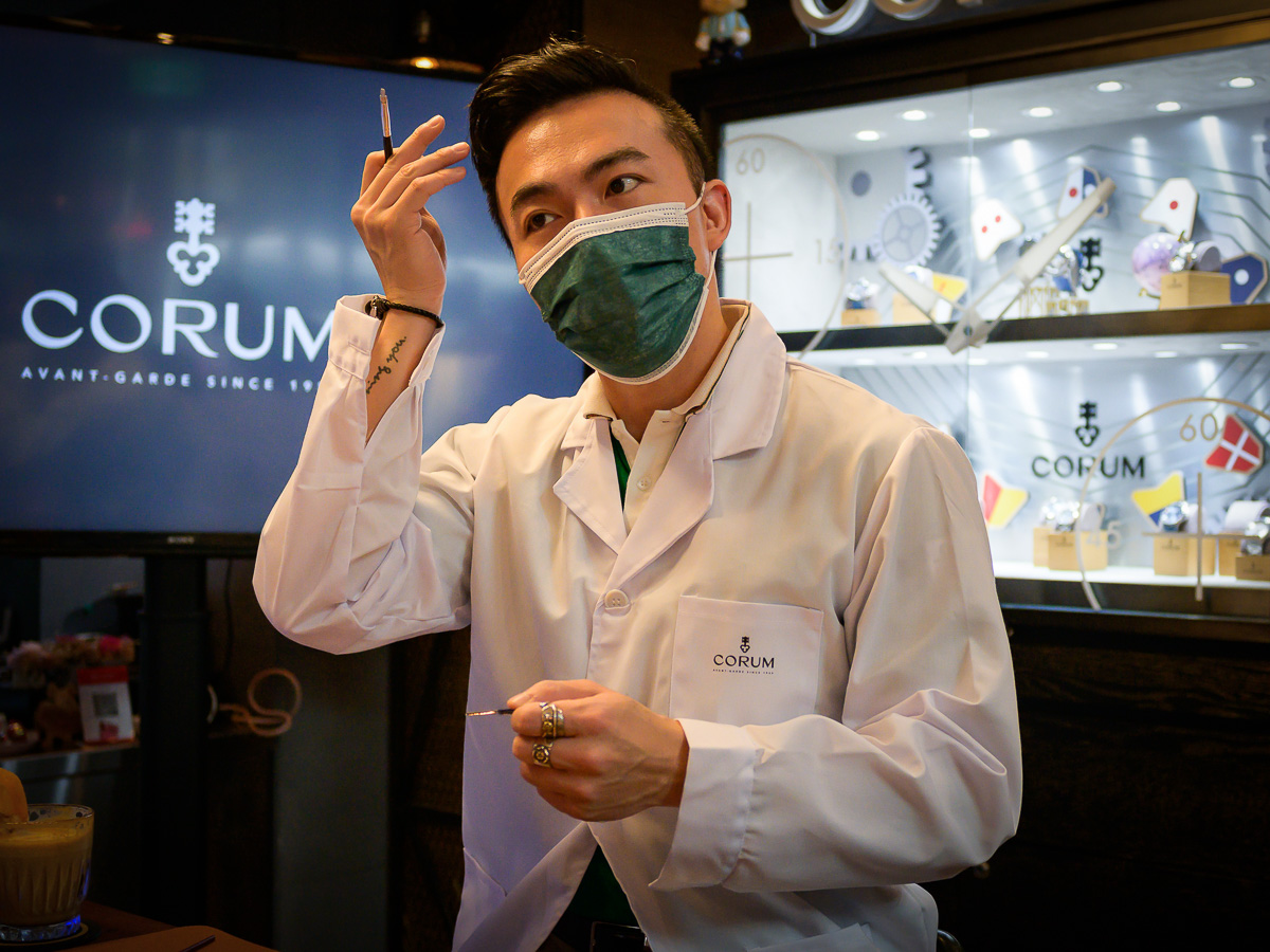 腕錶｜CORUM崑崙錶 一場別具心裁的彩繪上色體驗 by 金光 Mix & Match