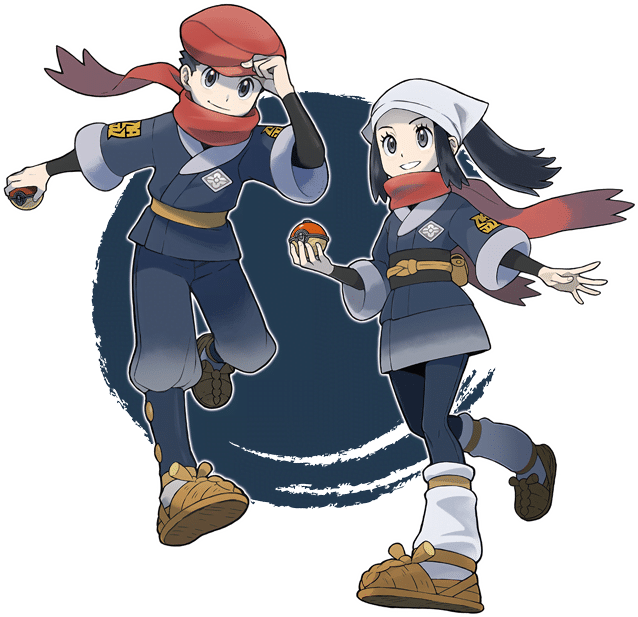 Basculin evolution) · wyrdeer (new! Pokemon Legends Arceus A Team Galactic Link And Starters Explained Pokecommunity Daily