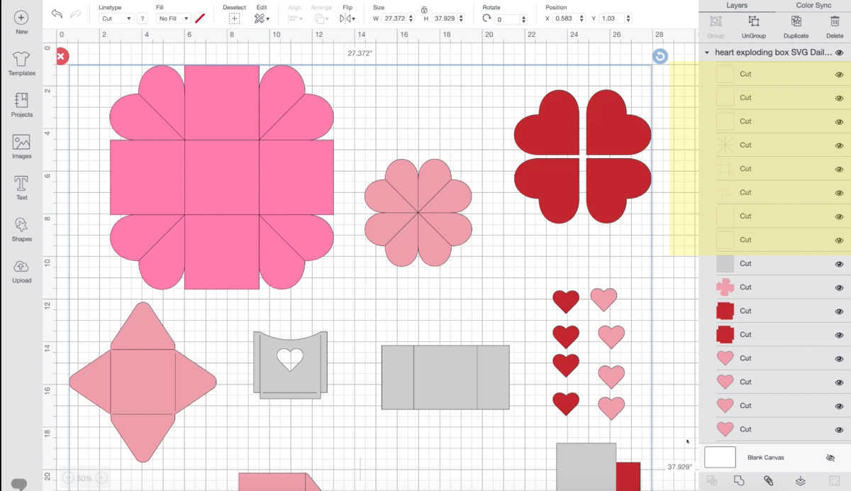 Simple Exploding Box Tutorial with Free SVG Cut File Daily Dose of DIY