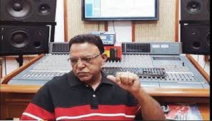 The last cremation of the music Emperor Emperor Charanjit Ahuja today, yesterday