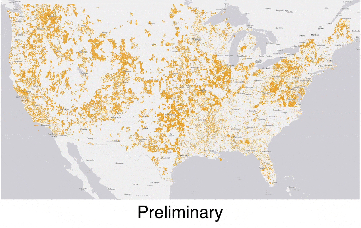 FCC Uses Bogus Data to Show Big - FCC CAF Map 