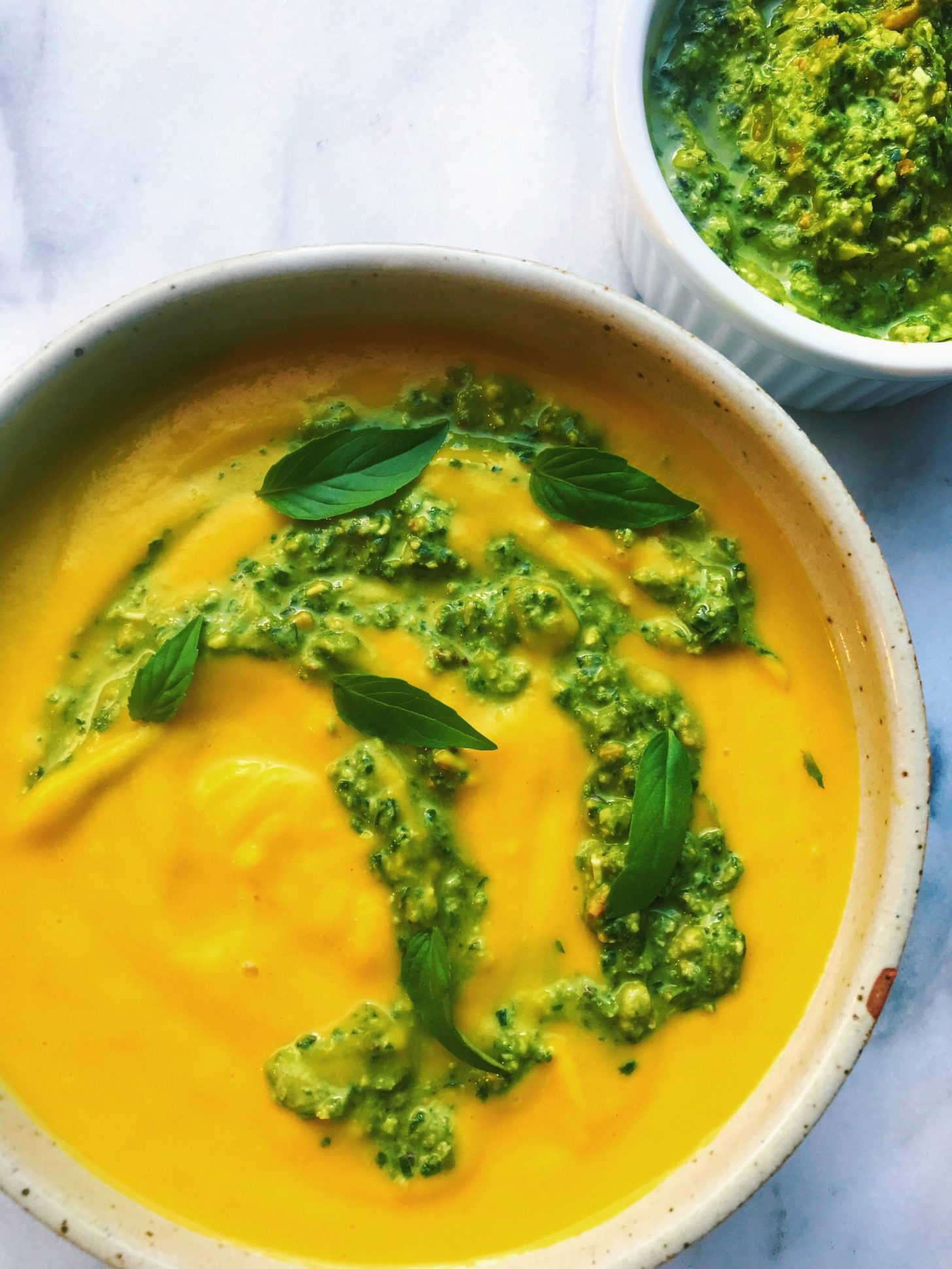 Creamy Curry Butternut Squash Soup with Coconut Milk