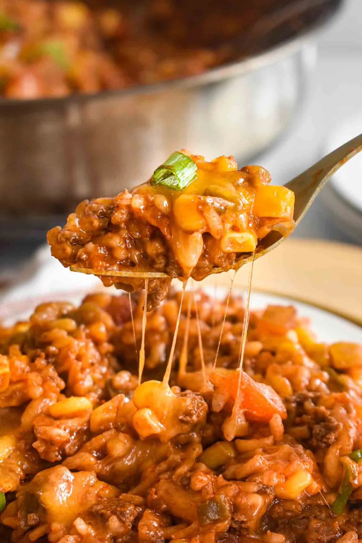 One Pot Mexican Beef and Rice - Dance Around the Kitchen