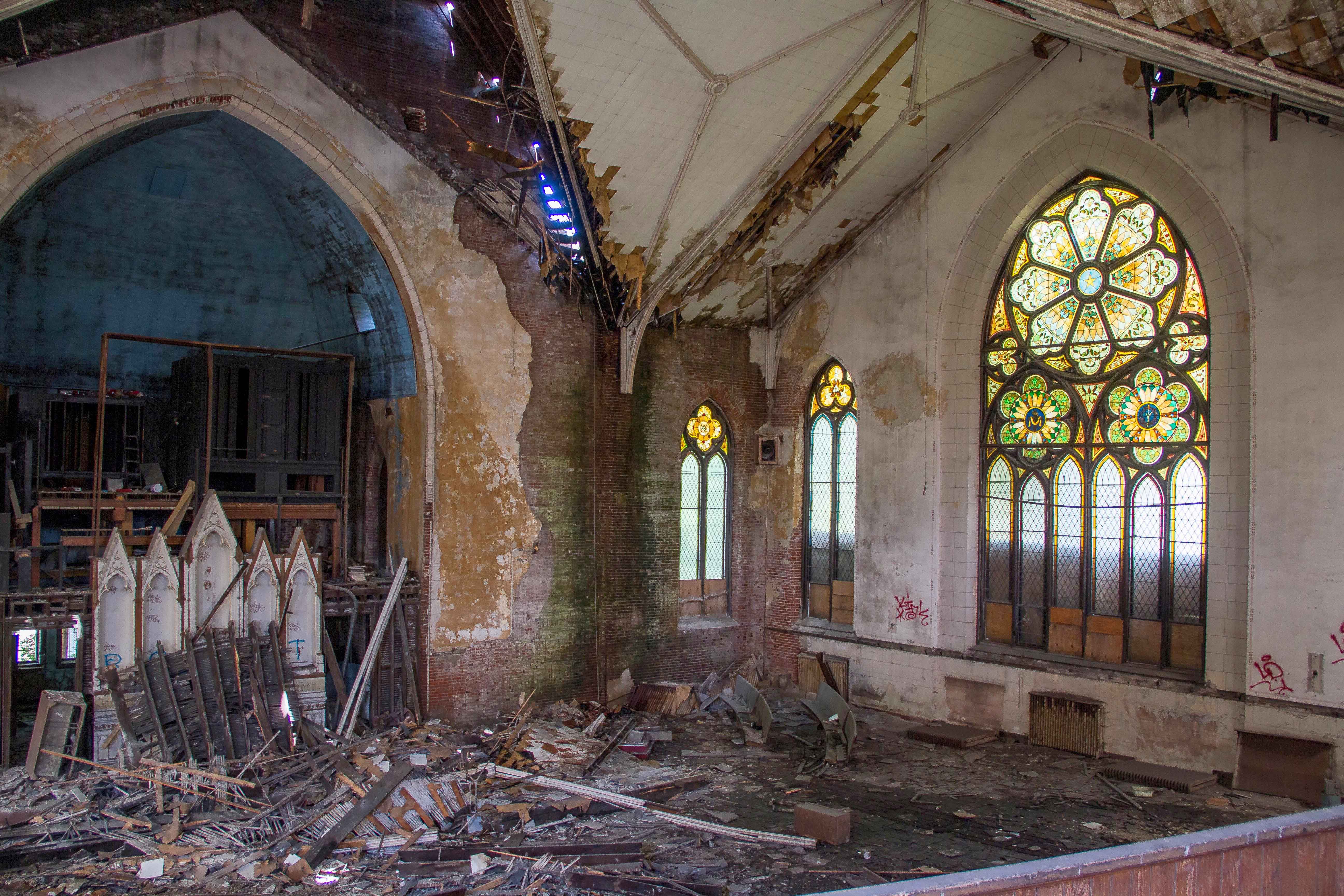 Urbex Favorite Church Collapses The Joy And Sorrow Of Urban 