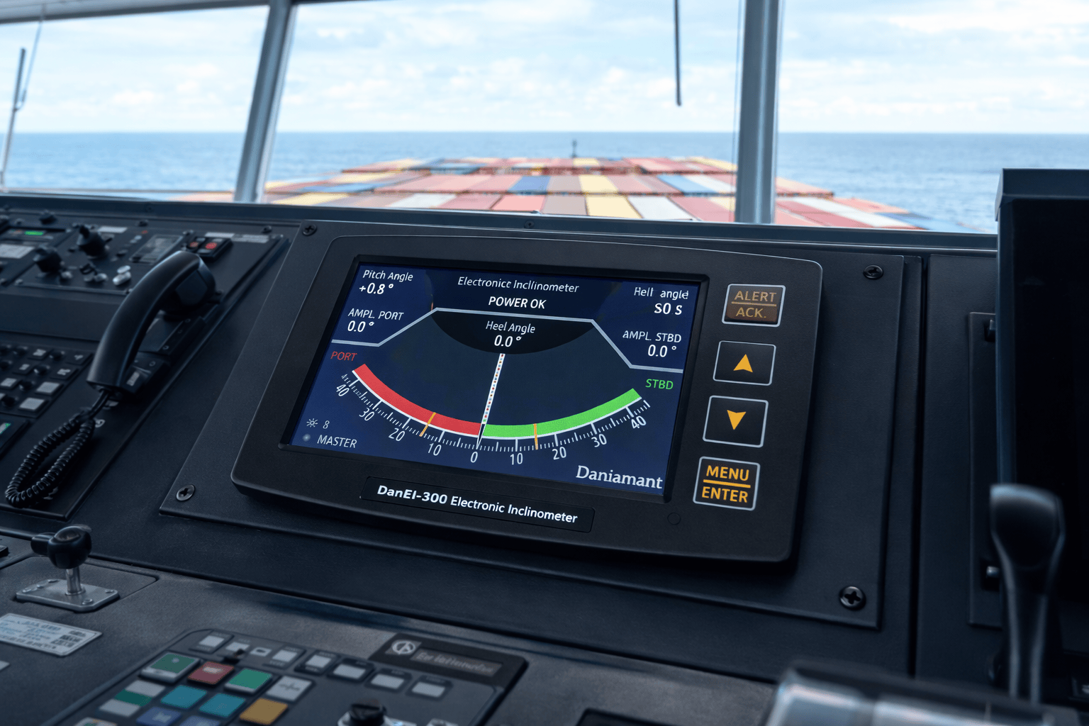 World-First Wheelmark Approval Positions DanEI-300 as the Only Electronic Inclinometer Meeting New IMO Carriage Requirements