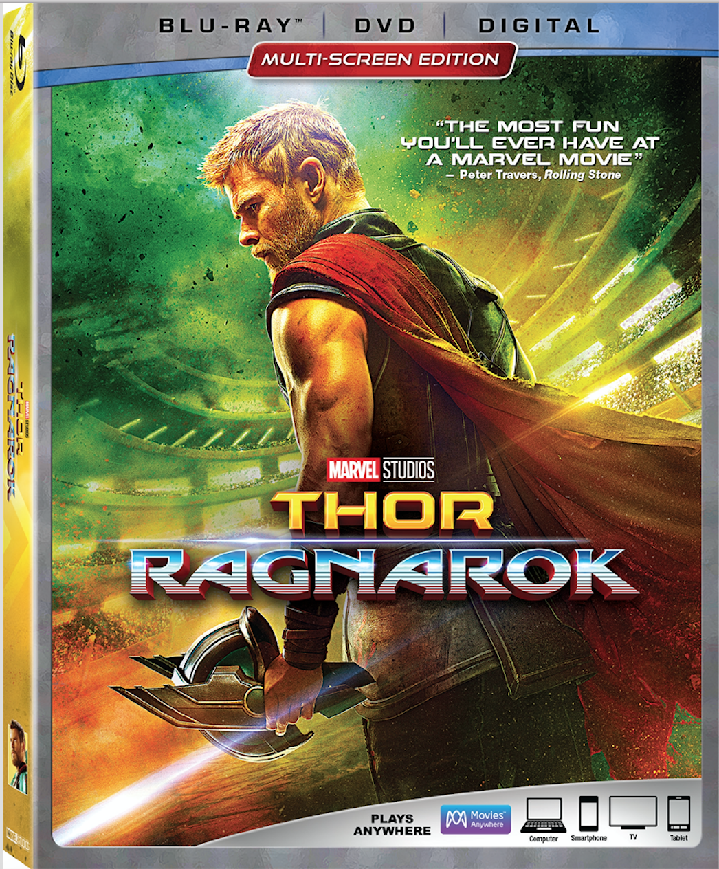 Marvel Studios Thor Ragnarok Strikes Digitally In HD And 4K Ultra HD And Movies Anywhere On 