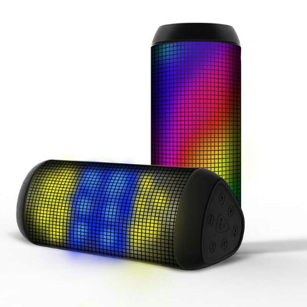 Loud and portable, rechargeable, bluetooth speaker: Flashy funky Bluetooth speaker available - Coolsmartphone