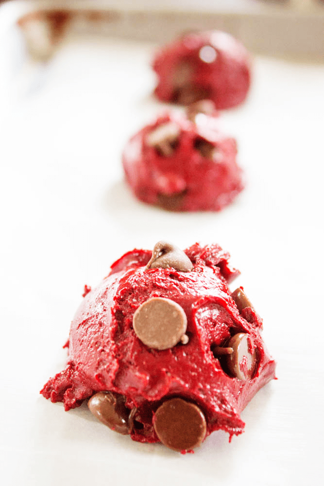 · scoop onto baking sheet and bake for . Red Velvet Cake Mix Cookies Dash Of Sanity