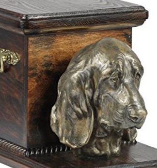 basset hound urn