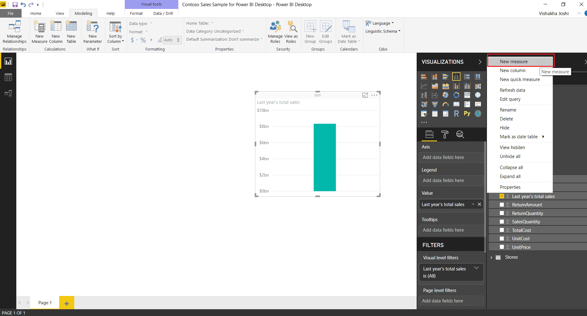 How To Add Table Name In Power Bi