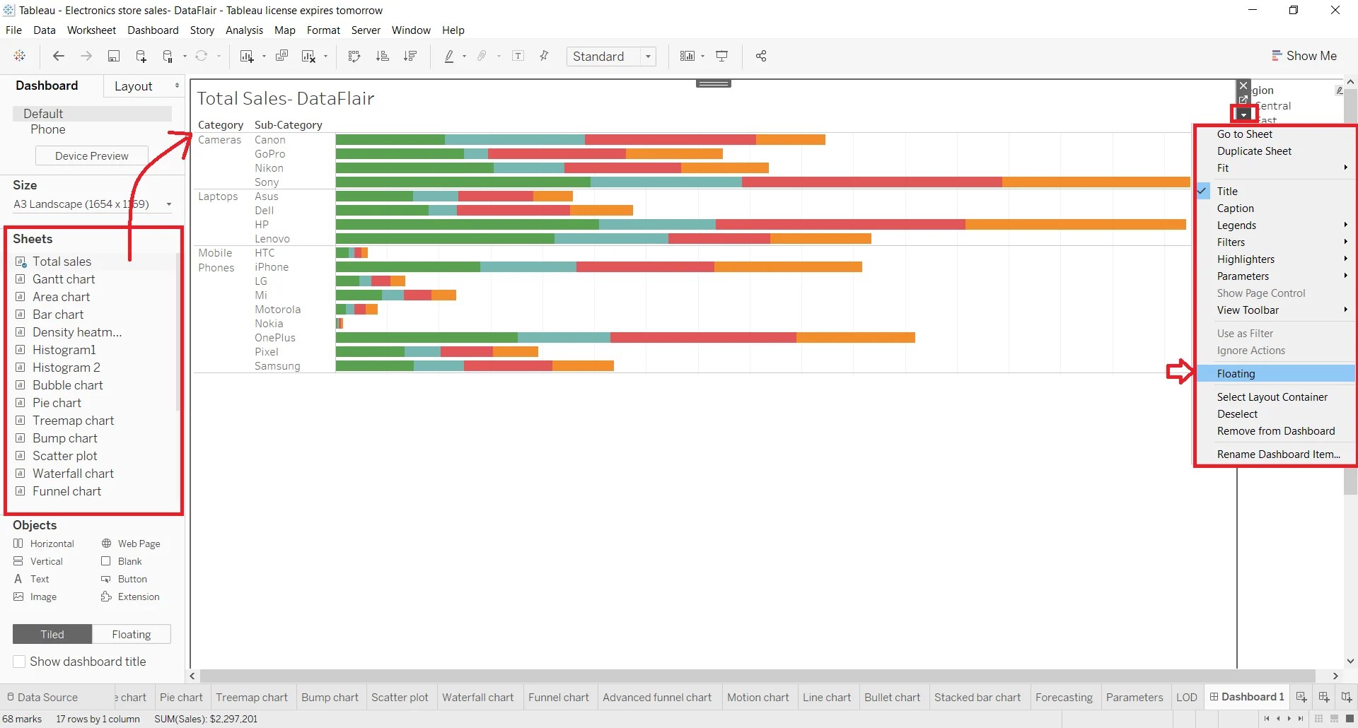 How To Add A Title Tableau Dashboard