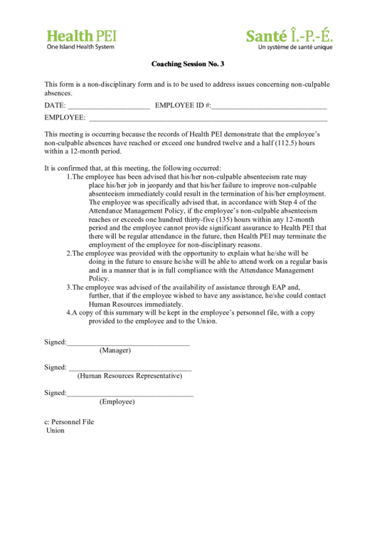 The internal revenue service provides information about typical processing times as well as a way of checkin. 14 Employee Coaching Form Templates free to download in PDF