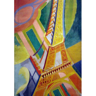 Puzzle Robert Delaunay Tour Eiffel 1926 Grafika 00322 1000 Pieces Puzzles Art Planet Puzzles