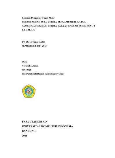 Top PDF Naskah Drama Cerita Rakyat berjudul - 123dok.com