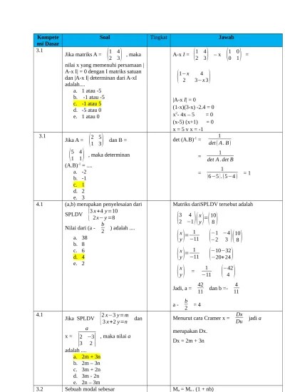 Top PDF Soal soal matematika kelas 12 semester - 123dok.com