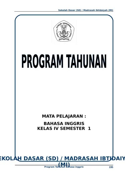 kd bahasa inggris kelas 5 semester 1; Sk Dan Kd Bahasa Inggris Kelas 1 2 3 4 5 6 Sd