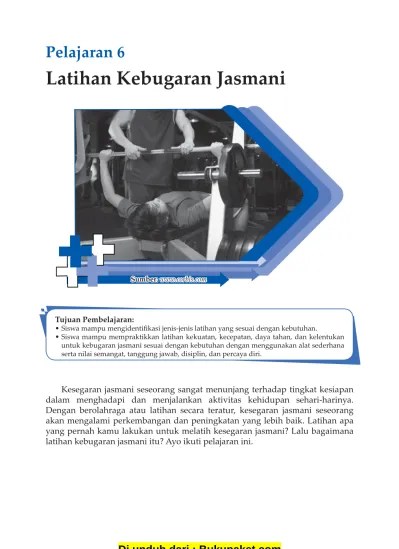 Bab 6 Latihan Kebugaran Jasmani
