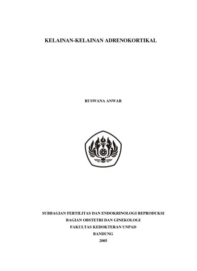 Kelainan-kelainan Adrenokortikal.