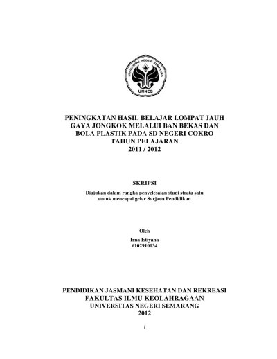 Top PDF PENINGKATAN HASIL BELAJAR LOMPAT JAUH GAYA JONGKOK MELALUI BAN  BEKAS DAN BOLA PLASTIK PADA SD NEGERI COKRO TAHUN PELAJARAN 2011 2012 -  123dok.com
