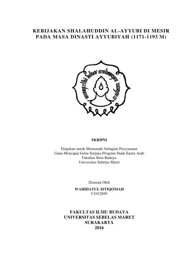 Top PDF Dinasti Ayyubiyah - 123dok.com