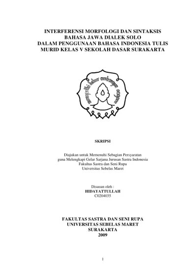 Top PDF tata tembung morfologi bahasa jawa - 123dok.com