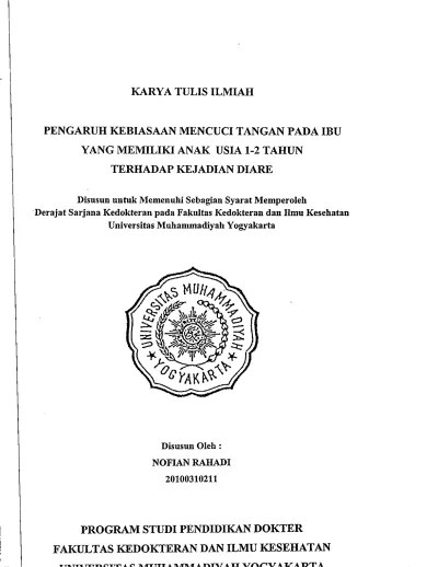 Top PDF SAP Diare Cara Mencuci Tangan dan Menggo - 123dok.com