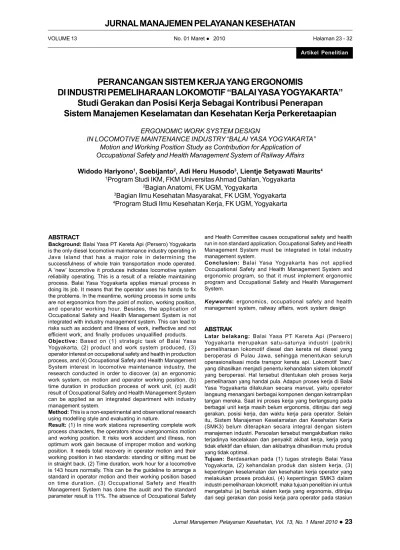 L.a.j baron sloet van de beele tanggal 17 juni 1864. Top Pdf Balai Yasa Yogyakarta 123dok Com