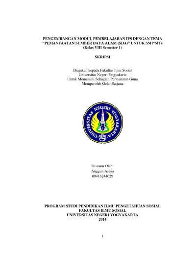 Top PDF Modul IPS Kelas VIII Semester 1 Keunggul - 123dok.com