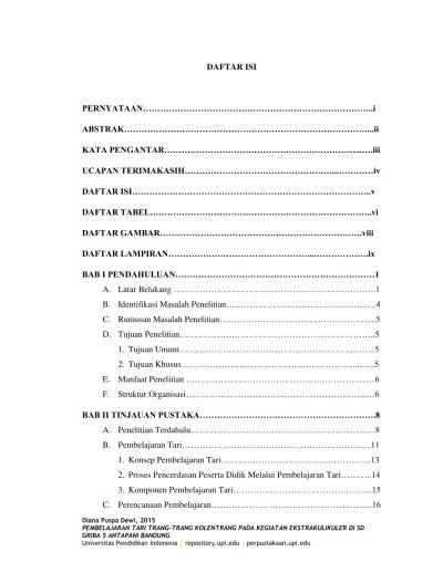 Top PDF PEMBELAJARAN TARI TRANG-TRANG KOLENTRANG PADA KEGIATAN  EKSTRAKURIKULER DI SD GRIBA 5 ANTAPANI BANDUNG - repository UPI S SDT  1102066 Title - 123dok.com