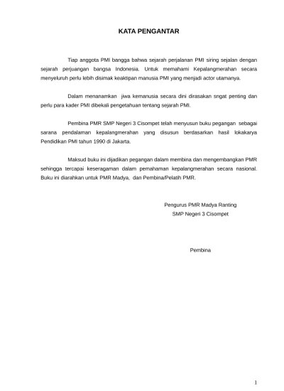 Contoh Buku Diktat PMR