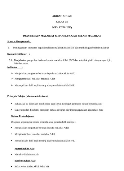 4. bahan ajar AA MALAIKAT