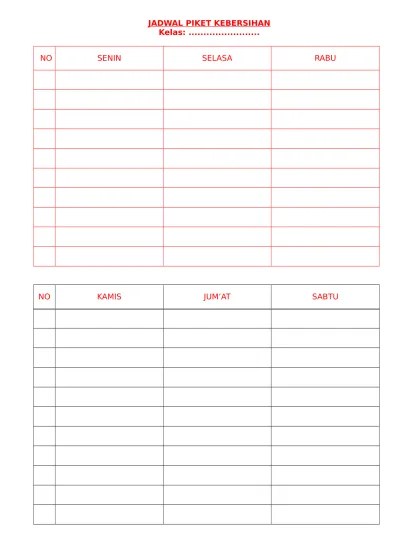 Sebagai evaluasi dan perbaikan kedepannya dalam berbagai hal. Contoh Buku Piket Guru Format Lengkap
