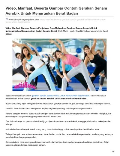 Video Manfaat Beserta Gambar Contoh Gera