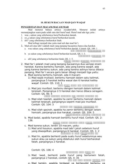 3. Kisi Kisi Soal Qur’an Hadits Kls IX acc