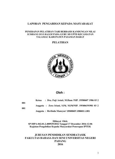 KONSEP SUMBANG DUO BALEH DALAM TINJAUAN PSIKOLOGI