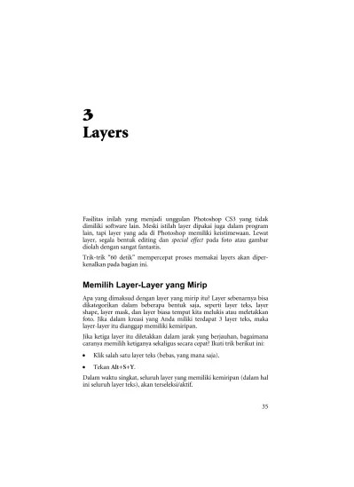 Trik 60 Detik Adobe Photoshop CS3