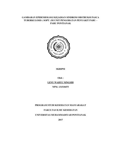 Parameter epidemiologi lainnya adalah perkiraan insidens bta positif pada proses tb paru,. Top Pdf Epidemiologi Penyakit Tubercolosis Paru 123dok Com