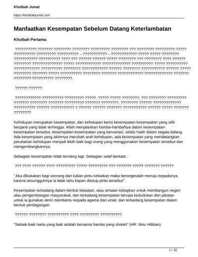 Khotbah di bukit merupakan salah satu contoh khotbah yang dilakukan oleh yesus. Analisis Wacana Terhadap Pesan Khotbah Jumat Kh Ahmad Husain Di Masjid Jami Desa Tanjung Sari Kecamata Taman Kabupaten Sidoarjo